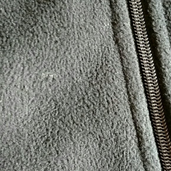 Nautica Black Fleece Full Zip Up Jacket - Picture 7 of 7